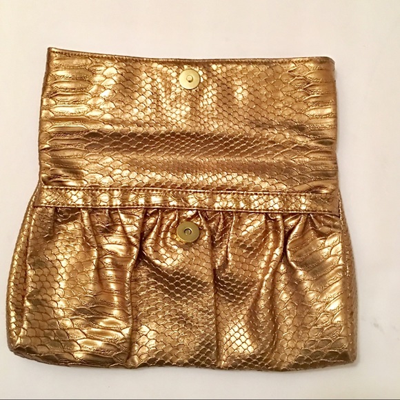 Gold metallic clutch - Style & Co. - Picture 2 of 6